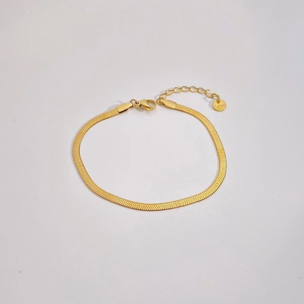 Stainless Steel 5-piece Set Simple Bracelet Does Not Fade