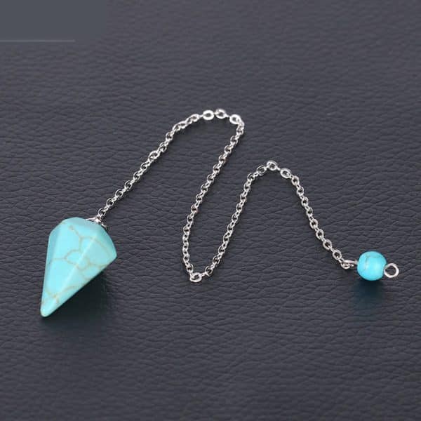 Ling cone stone pendant