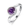 Moissanite Ring S925 Women's Sterling Silver
