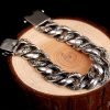 Retro Personalized Smoky Rain Retro Hip Hop Bracelet Motorcycle Men