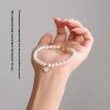 Real Natural Freshwater Pearl Bracelet Female Fan