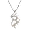 Luminous Flame Dragon Necklace Personality