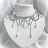 Pendant Necklace Women's Long Clavicle Chain