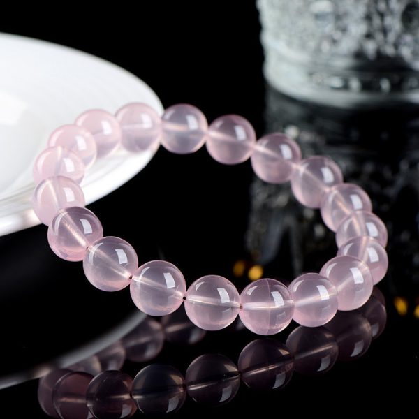 Natural Starlight Crystal Round Beads Women's Bracelet