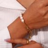 Natural Freshwater Pearl Chain Necklace For Women