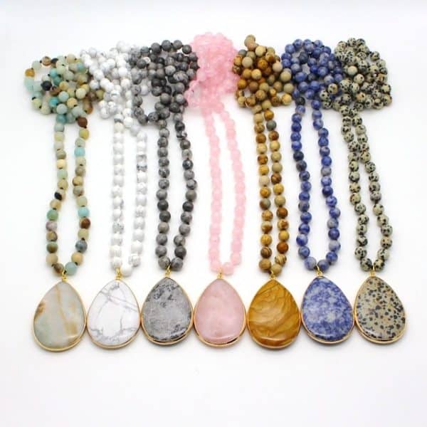 Fashionable Bohemian natural stone decoration