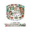 Christmas 6-pack Cute Elk Polymer Clay Bracelet Bracelet Suit