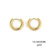 Classic Round Hoops Earrings