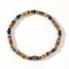 Natural Semi-precious Stone Beads String Men's Bracelet