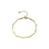 Women's Fashion Hollowed-out Thick Chain Bracelet