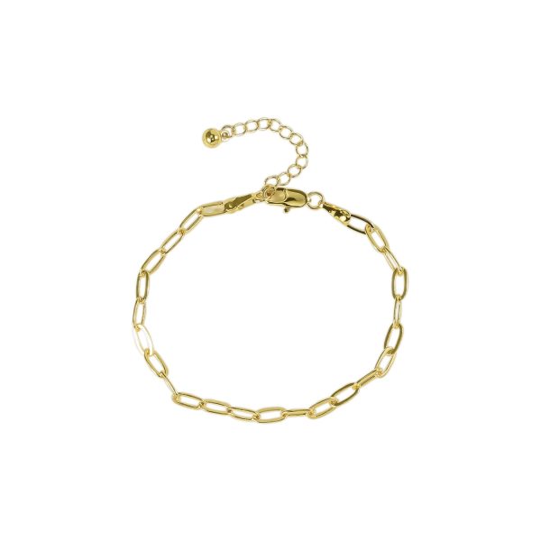Women's Fashion Hollowed-out Thick Chain Bracelet