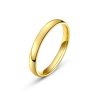Women's Korean-style Elegant 3mm Simple Bracelet Arc Titanium Steel Ring