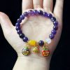 Sunstone Double Circle High Goods Aquamarine Slip Multi-Circle Bracelet