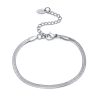 Stainless Steel Blades Bracelet Snake Bones Chain Titanium Steel