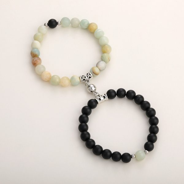 Alloy Natural Stone Lovers A Pair Of Magnets Attract Girlfriends Jewelry