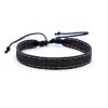 National Style Denim Fabric Bracelet Carrying Strap