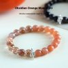 925 Silver Snake Beaded Couple Bracelet Female