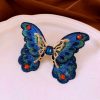 Butterfly Diamond-embedded Open Ring Design Sense Niche Jewelry