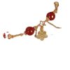 Ethnic Fashion Exquisite Natural Red Agate Double Layer Bracelet