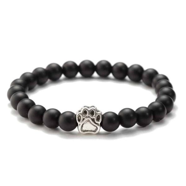Volcanic Rock Tigereye Yoga Bracelet