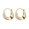 925 Silver Needle High-grade Zircon Earrings For Women