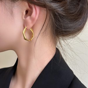 Simple Alloy Hexagonal Circle Matte