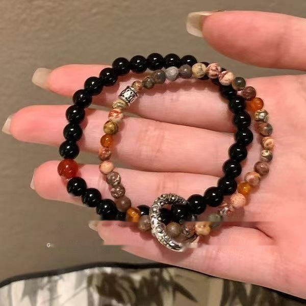 New Natural Stone Bracelet Couples Bracelet Tide
