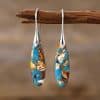 Bohemian Emperor Stone Drop Earrings