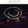 Gemstone Jewelry Set Bridal Punk