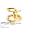 Knotted Trendy Women's Opening Adjustable Ring