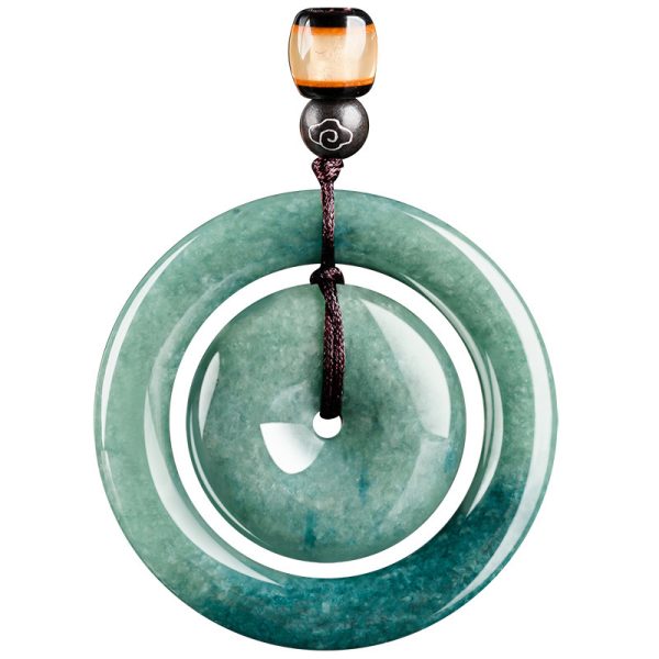 Emerald Green Men's And Women's Jade Pendant