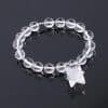 Stone Merkaba Round Bead Bracelet