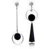 Grounded Drop Earrings
