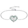 Jewelry Heart-shaped Lucky Tree Bracelet Adjustable Ornament Women