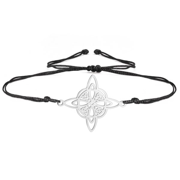 Cutting Titanium Steel Bracelet Double Hole Stainless Steel Bracelet
