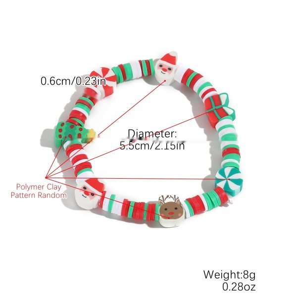 European And American New Christmas Bracelet Pendant