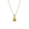 Fashion Birthday Stone Diamond Necklace