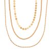 Ferrero Double Hole Wafer Necklace Match Sets