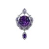 6a23fab6-7835-4647-b9a0-af9854a739f3.jpg Spring New S925 Silver Platinum-plated Inlaid Amethyst Pendant