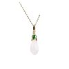 Sterling Silver Magnolia Necklace For Women