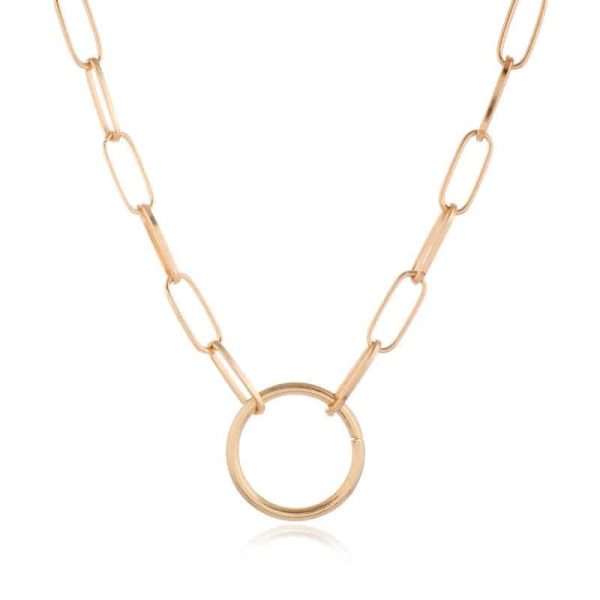 Korean Style Chain Necklace European And American Punk