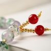 New Accessories Crystal String Beads Ceramic Bracelet