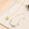 Orchid Necklace Girl With Safe Buckle