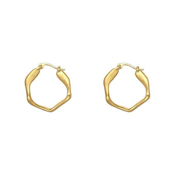 Simple Alloy Hexagonal Circle Matte