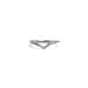 V-shaped Gang Drill Zircon Ring For Women