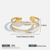 Women's Stainless Steel Drip Bracelet Adjustable Opening