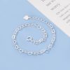S925 Silver Heart Bracelet Simple Temperament Heart-shaped