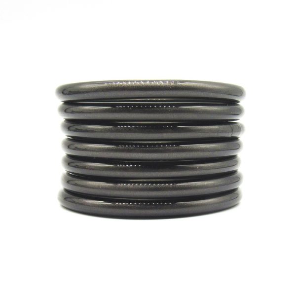 PVC Silica Gel Tube Gold Powder Bracelet