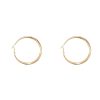 Senior Retro Earrings Women's Big Circle