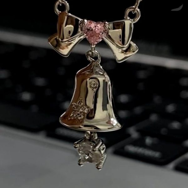 Jingling Bell Necklace Female Ins Niche Temperament High Sense